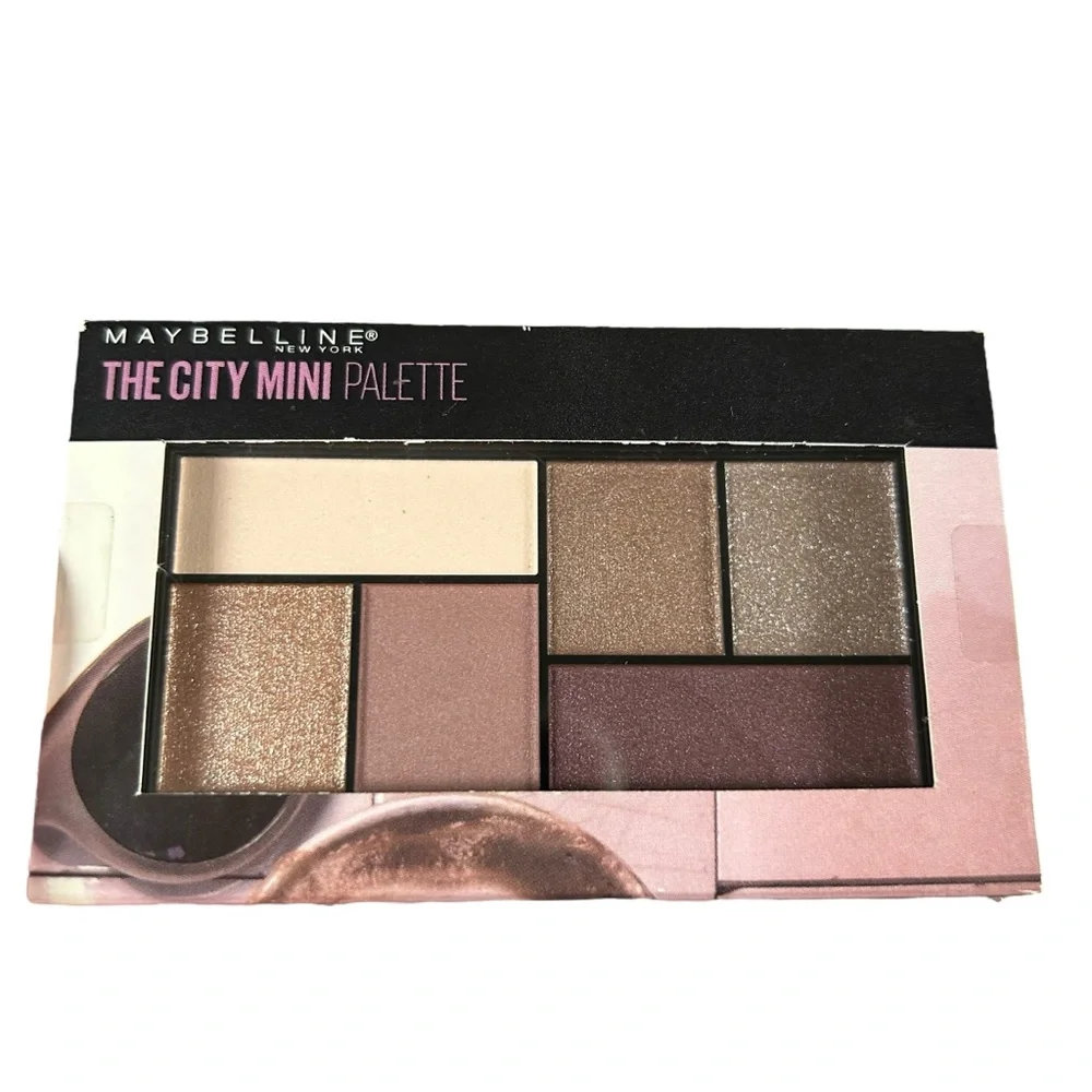 Maybelline The City Mini Palette in Chill Brunch Classic Neutrals Eyeshadow NWT